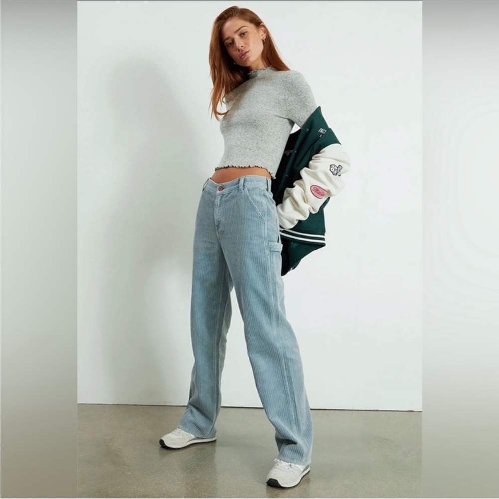Pacsun baby blue Baggy Carpenter corduroy pants size 26